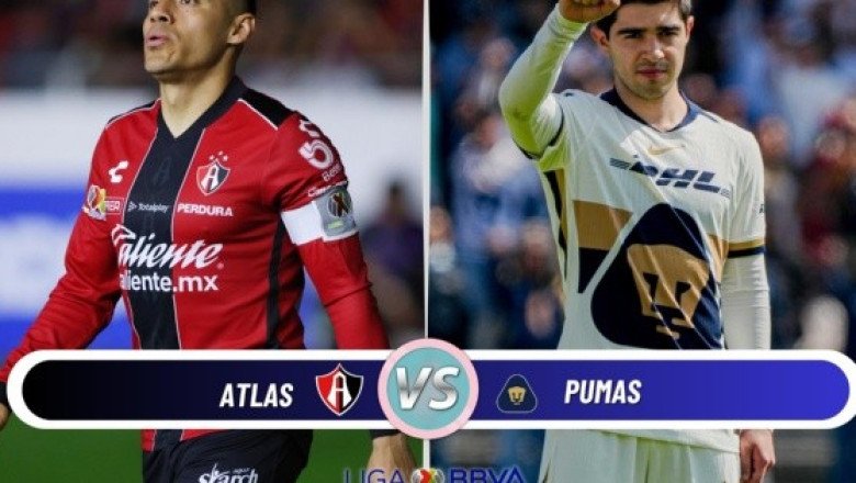 ¿Dónde ver EN VIVO Atlas vs Pumas de la J5 del Clausura 2026 ...