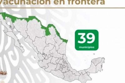 Arranca mañana vacunación en la frontera con EU