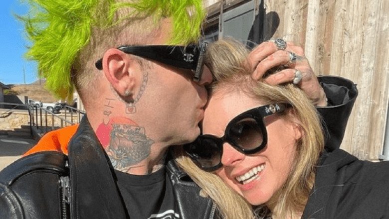 Avril Lavigne celebra su cumpleaños junto al rapero "Mod Sun"
