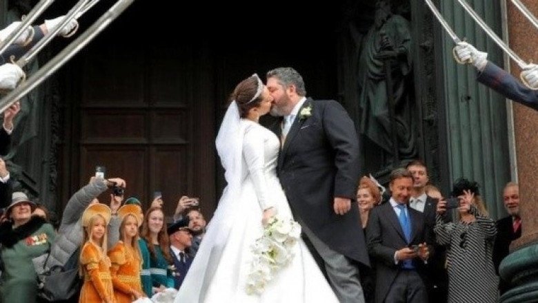 Celebran la primera boda real en Rusia en más de un siglo