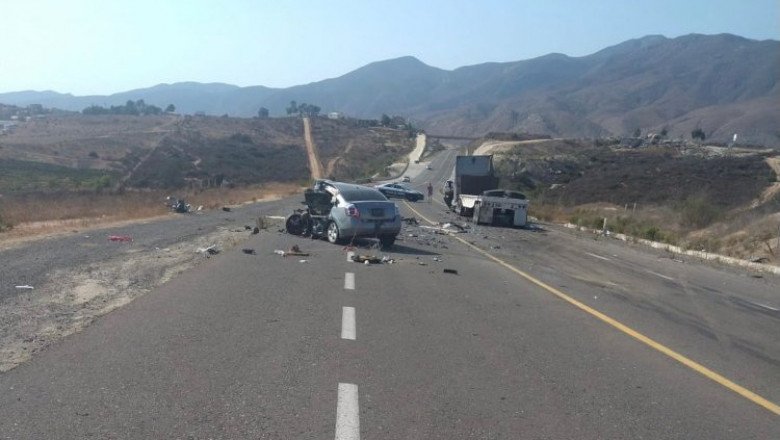 CHOQUE EN EL LIBRAMIENTO DEJA UN MUERTO