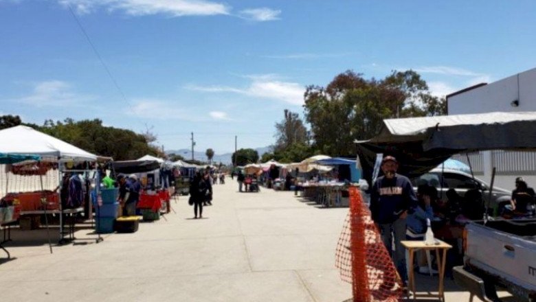 Cumple tianguis d Chapultepec con protocolos COVID-19