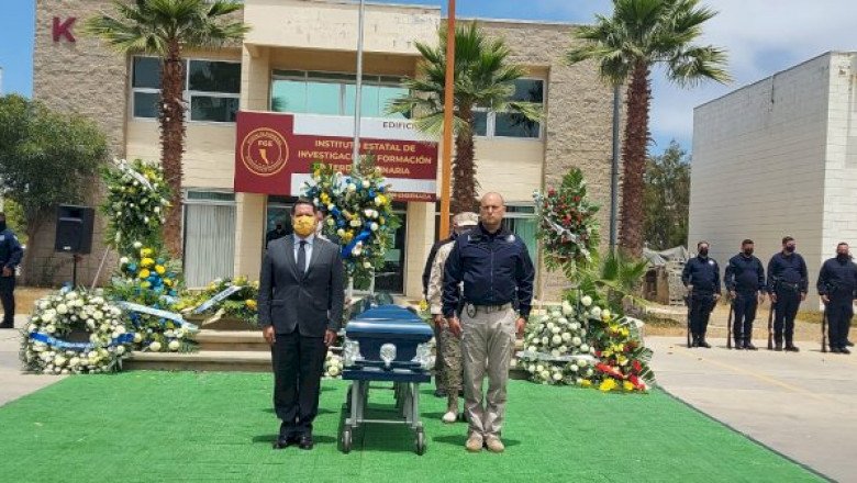 Dan último pase de lista a agente caído de la GESI