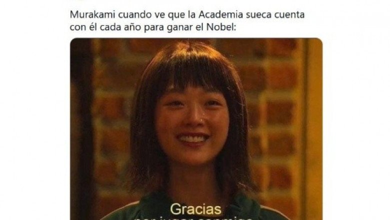 Haruki Murakami: "El Juego del Calamar" y otros memes que dejó por no ganar el Nobel de Literatura 2021