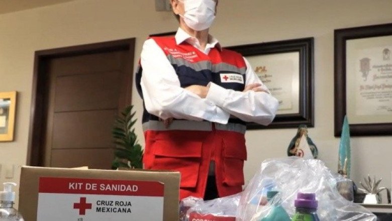 La Cruz Roja pide apoyo para entregar paquetes sanitizantes