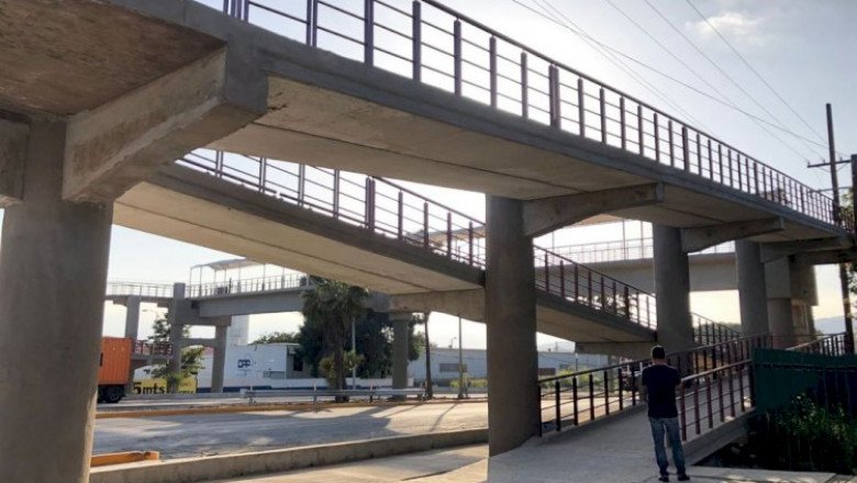 Listo nuevo puente en el Sauzal