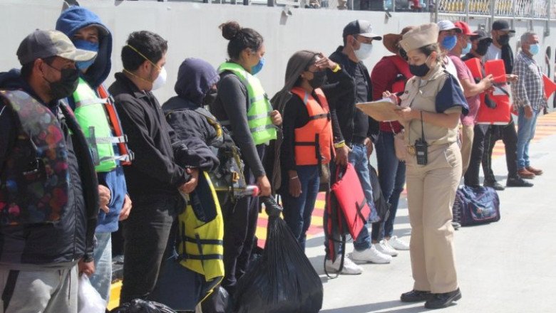 Realiza SEMAR rescate de 19 náufragos