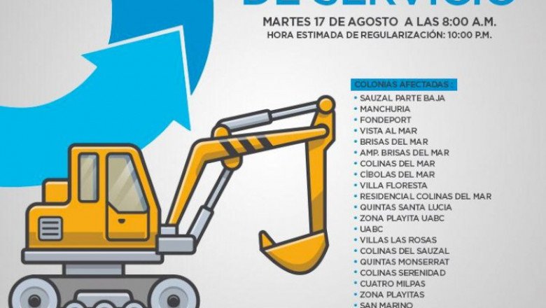 Realizará CESPE mantenimiento a red de abastecimiento en el Sauzal