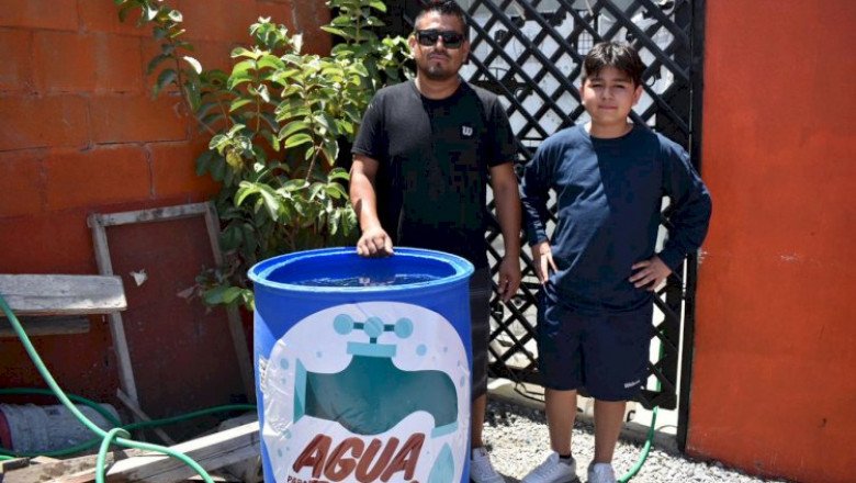 Reparte Gobierno Municipal 20 mil litros de agua a vecinos de la Colonia Montemar