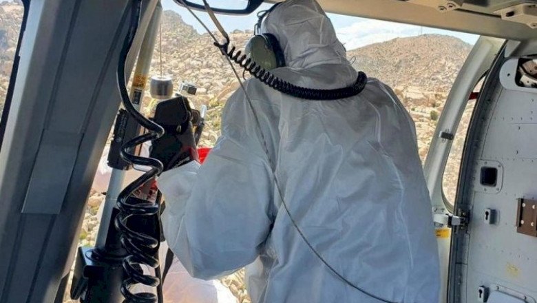 Rescatan a migrante lesionado que trató de cruzar la frontera en Baja California
