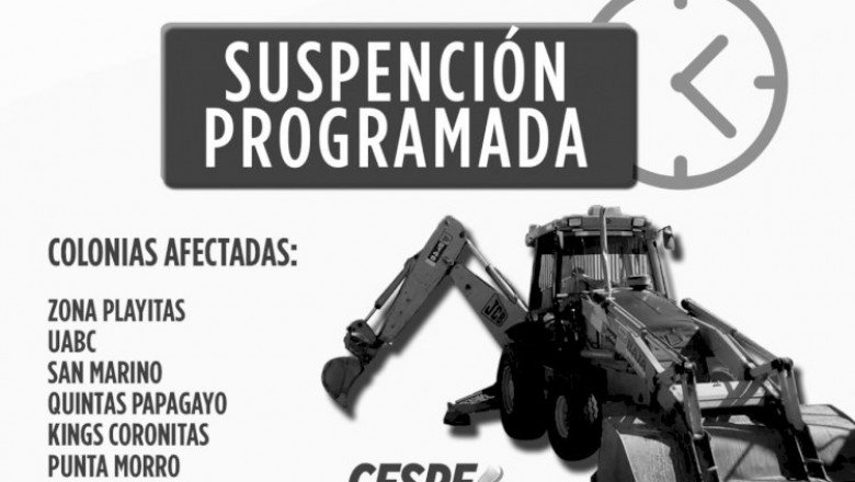 Suspenderá CESPE servicio de agua este martes 18 en varias colonias