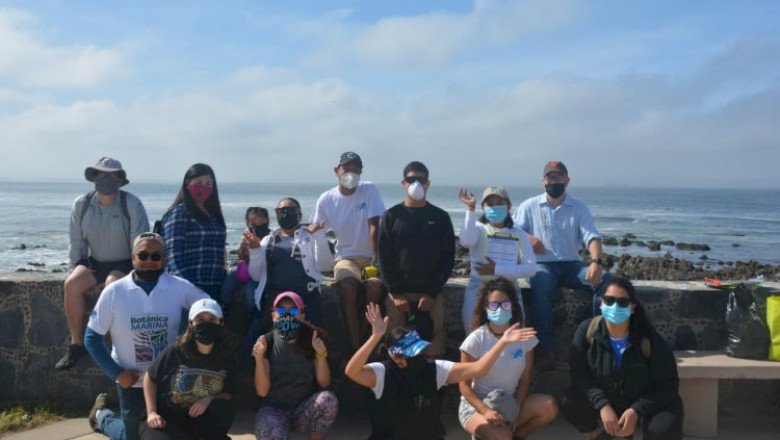 UABC y vecinos de Punta Morro, recolectaron 55.7 kg de basura