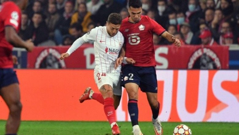Sevilla y Lille no se hacen daño