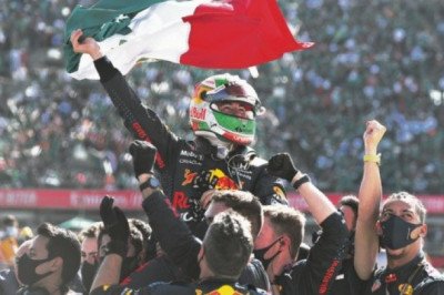 Checo se consagra con podio en casa