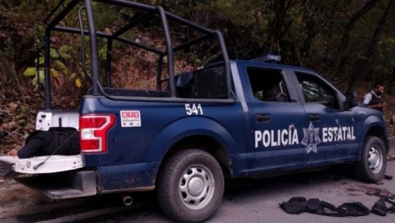 Dos policías muertos y seis heridos en una emboscada en el Estado de México