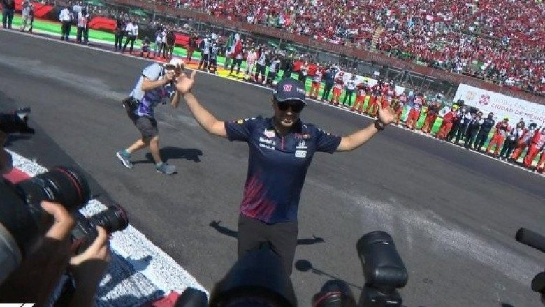 El Foro Sol se rinde ante "Checo" Pérez