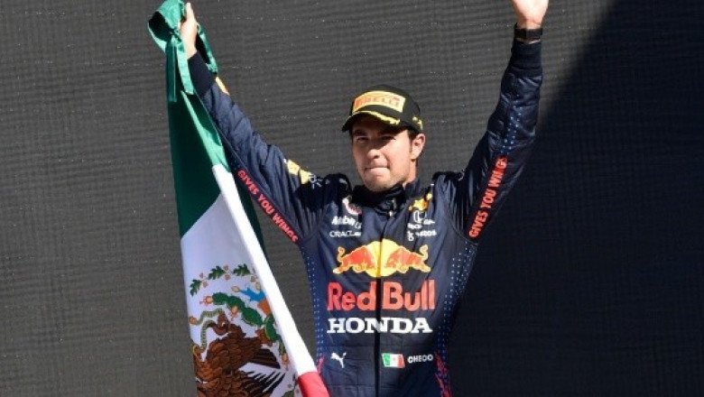 Hamilton reconoce la labor de "Checo" Pérez en el GP de México 2021