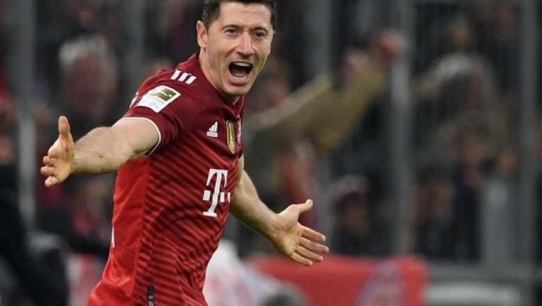 La increíble cifra de goles a la que llegó Lewandowski en lo que va del 2021