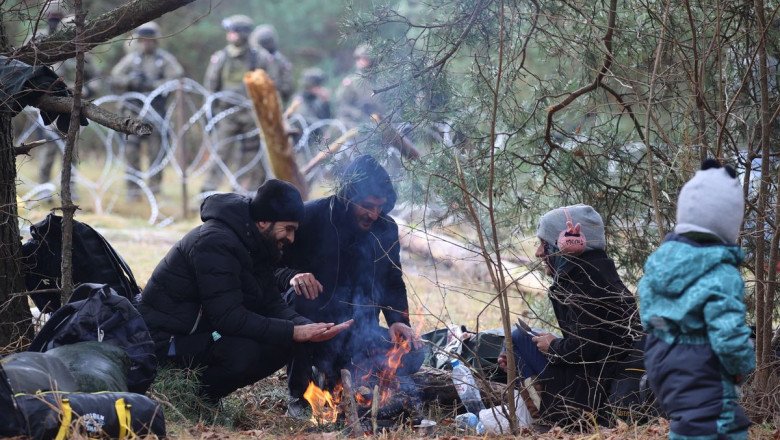 La OTAN respalda a Polonia ante el riesgo de una escalada violenta por la presión migratoria en la frontera con Bielorrusia