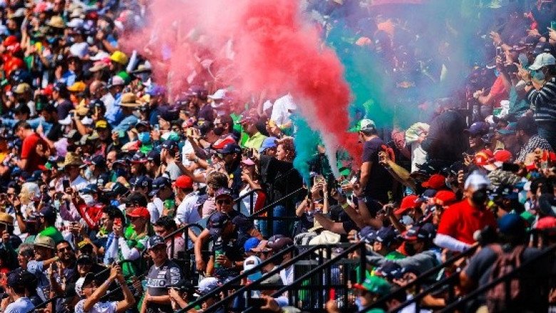 Rompe el Gran Premio de México récord de asistencia