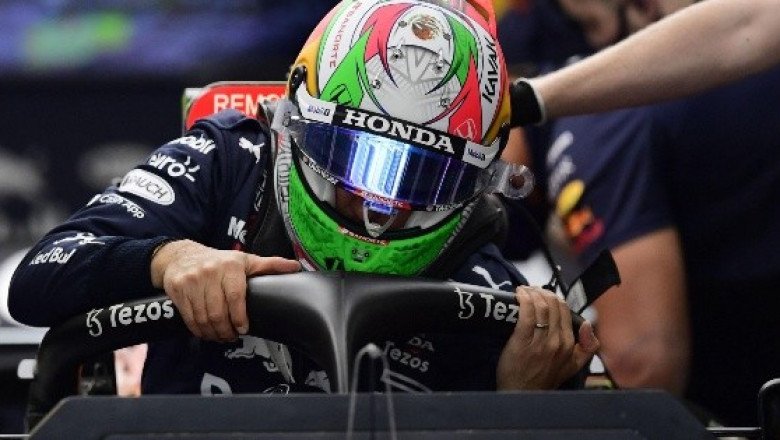 Sergio Pérez, en posición de buscar el podio en México