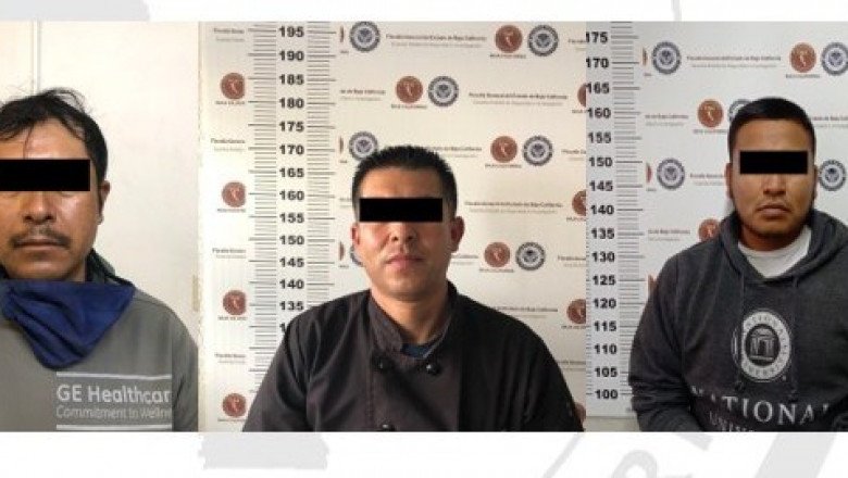 Tres violadores ya estan tras las rejas