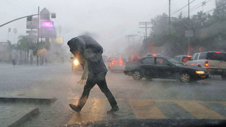 Se prevé caída de hasta 5.4mm de lluvia para este día