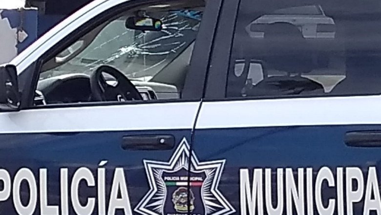 Balacera contra policías en la Reforma