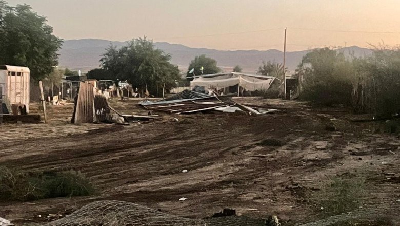 Dejan lluvias afectaciones en el Valle de la Trinidad