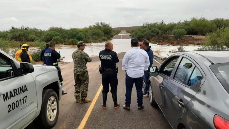 Realizan autoridades recorrido por delegaciones por Huracán Kay