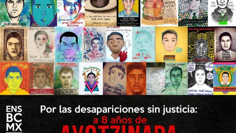 Convocan a participar en actividades a 8 años de Ayotzinapa