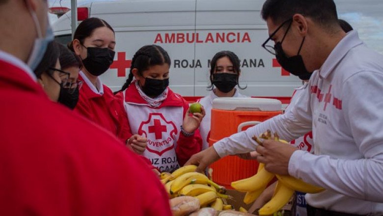 Cruz Roja brinda apoyo a personas en situación vulnerable