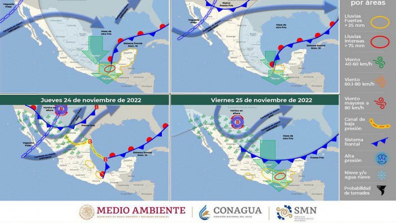 Seguirán los días entre parcialmente nublados y soleados