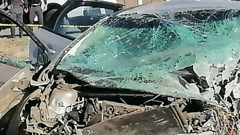 Fallece agente de la GN en volcadura