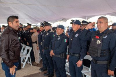 Reconocen a elementos de Seguridad Pública