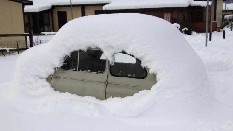 Fuerte temporal con lluvias y nieve mantiene cerradas escuelas y carreteras de Italia