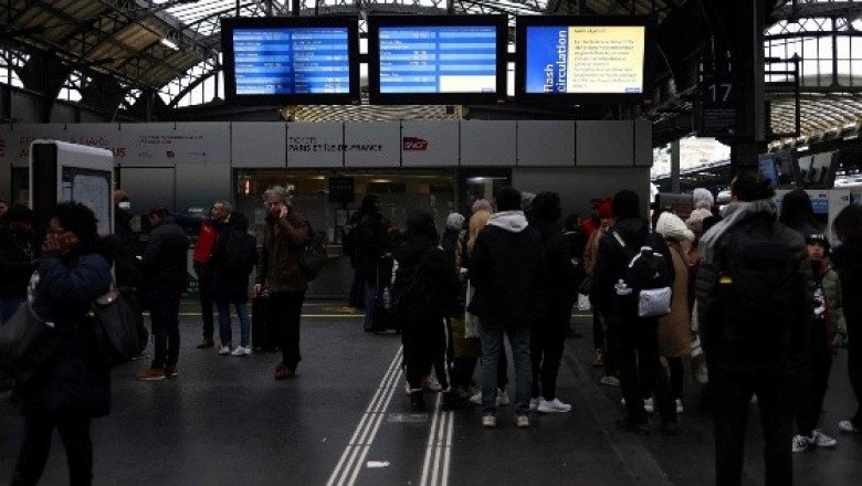 Incendio paraliza una de las grandes estaciones de trenes de París