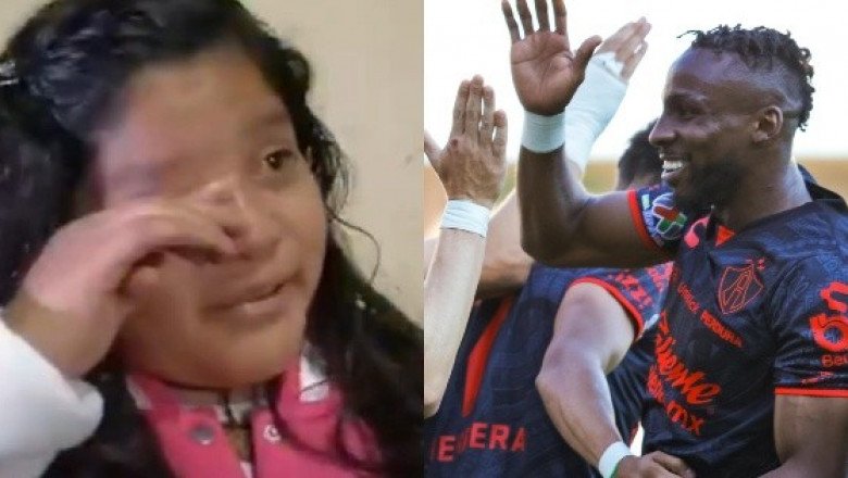 ¡La pequeña más fiel! Niña conoce a jugadores del Atlas y llora de alegría (VIDEO)