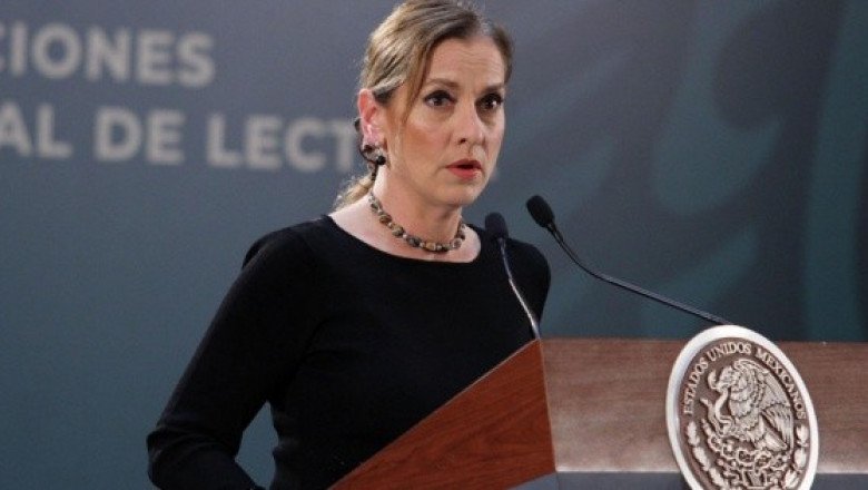 Beatriz Gutiérrez Müller expone 4 "dramas" de INE por plan B