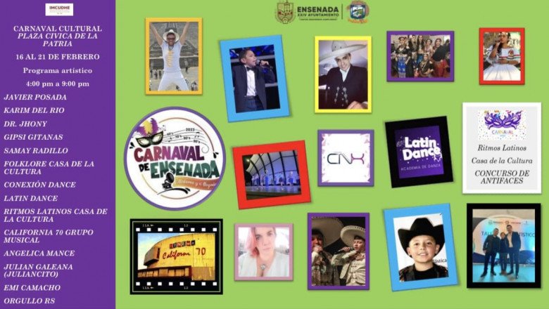 Habrá carnaval cultural en la plaza cívica