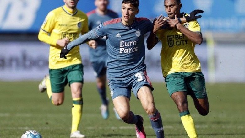Santiago Giménez aporta una anotación en la goleada del Feyenoord