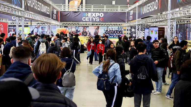 MÁS DE 2 MIL DE JÓVENES CONOCEN OPCIONES DE ESTUDIO EN EXPOCETYS 2023