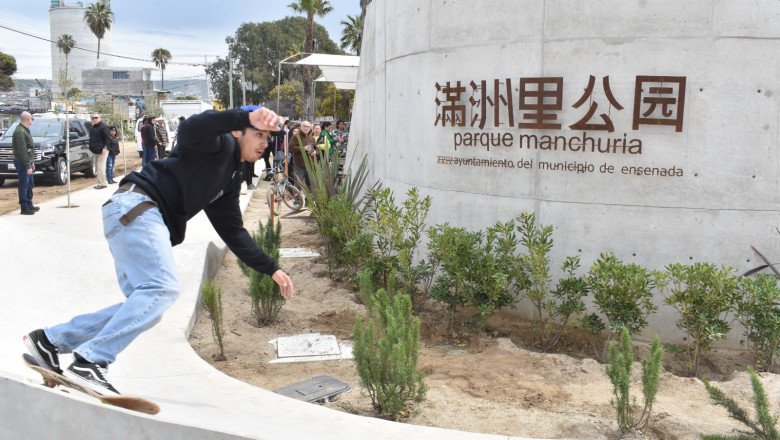 Inauguran parque Manchuria