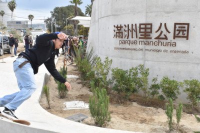 Inauguran parque Manchuria