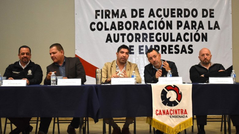 FIRMAN CANACINTRA Y MUNICIPIO CONVENIO DE AUTOREGULACIÓN