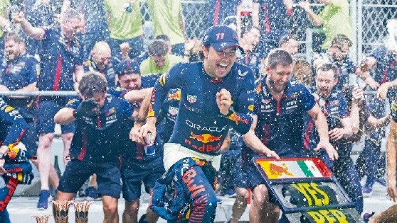 “Checo” logra “su mejor victoria” en la Fórmula Uno