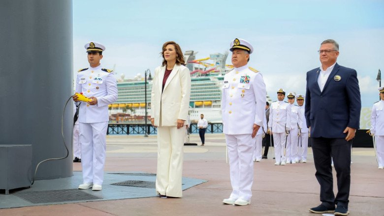 Conmemora a marinos en "Día de la Marina"