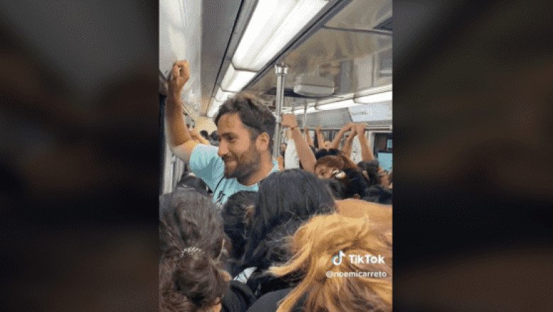 "La manoseada va gratis"; enloquecen con extranjero que subió al Metro (VIDEO)