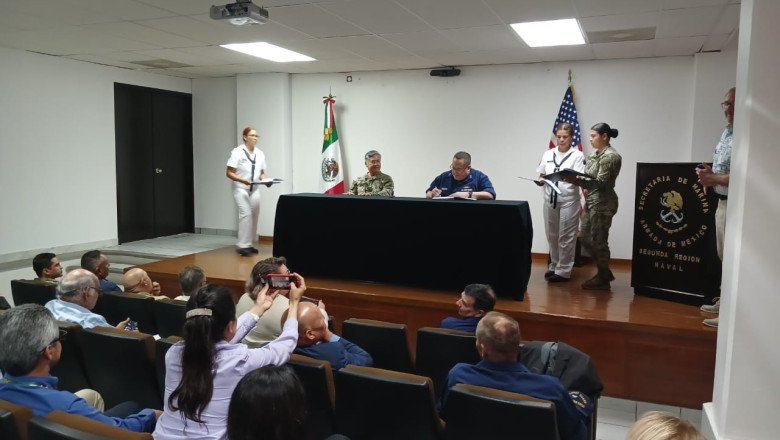 Secretaría de Marina actualiza anexo del Plan MEXUS del Pacífico