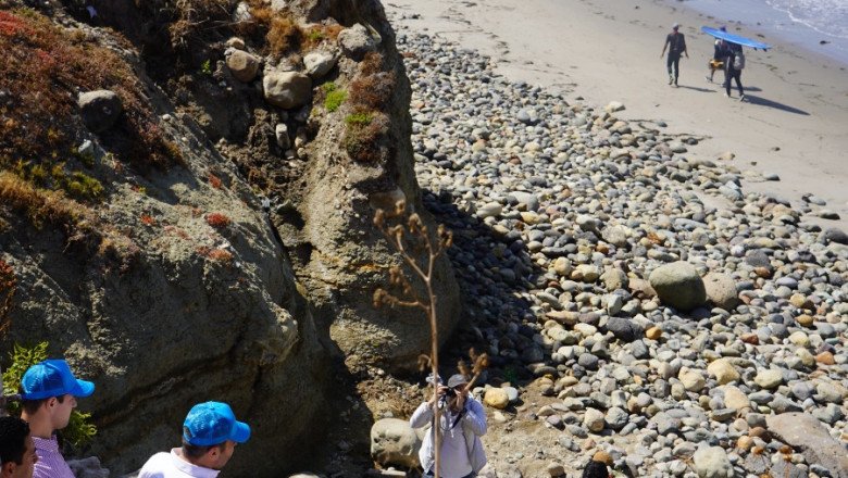 Abren acceso peatonal a la Playa Stacks